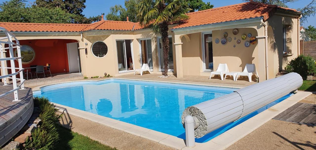 A La Topaze #Gite Calme #3 Pers #Piscine Privee #Cholet #Wifi Haut Debit #Preau #Cholet #Parc Japonais #Puy Du F Ou Le May-sur-Evre Экстерьер фото